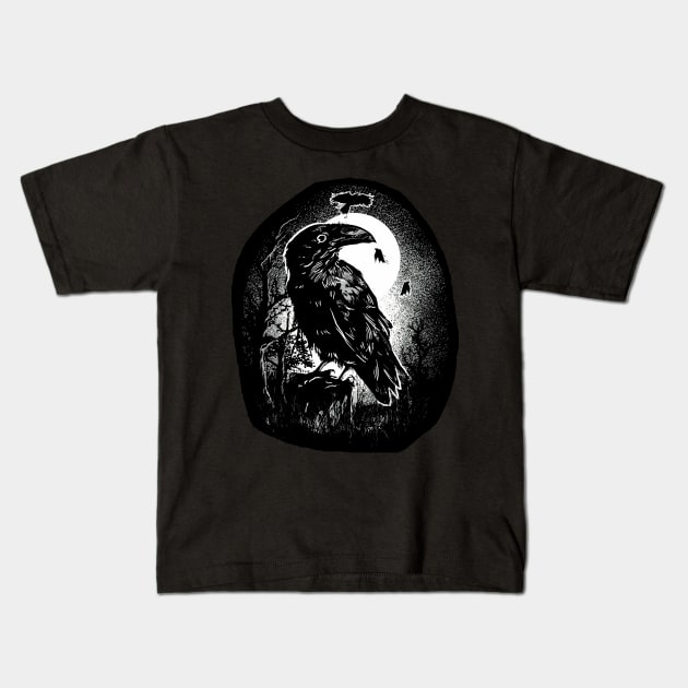 The Raven Kids T-Shirt by Naves